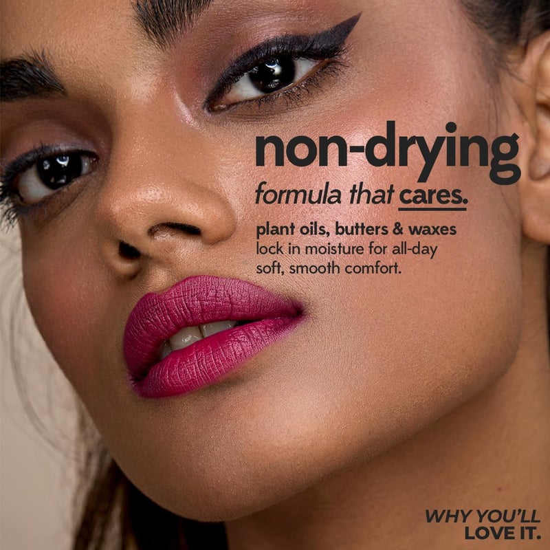 RUBY'S ORGANICS Semi-Matte Lipstick for Women, Hydrating and Highly Pigmented, Moisturizing & Non Drying, Lightweight & Long Lasting Formula, Lip Makeup, Paraben-Free, Pink Rani, 3.7g - Image 5